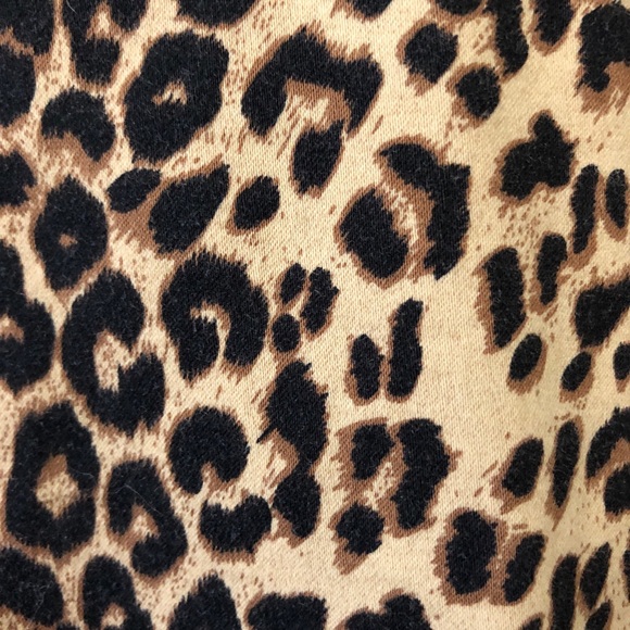 Vintage Leopard Print Zip Up Shirt - Picture 6 of 6